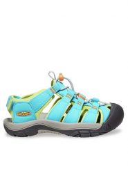 Keen Sandały Newport Boundless 1028612 Niebieski. Niebieskie sandały chłopięce Keen, z materiału, bez zapięcia. Za 399.99 zł.