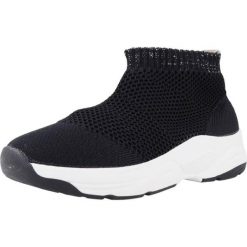 Buty VICTORIA 1151101V Czarny. Czarne obuwie sportowe damskie VICTORIA, bez wzorów, z tkaniny, na fitness i siłownię. Za 111.99 zł.