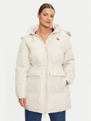 Tommy Jeans Kurtka puchowa Alaska DW0DW18821 Beżowy Regular Fit. Brązowe kurtki damskie Tommy Jeans, l, bez wzorów, z jeansu, bez kaptura. Za 1,399.00 zł.