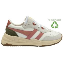 Buty damskie Gola Saturn. Białe obuwie sportowe damskie Gola, bez wzorów, z gumy, na jogę i pilates. Za 549.35 zł.