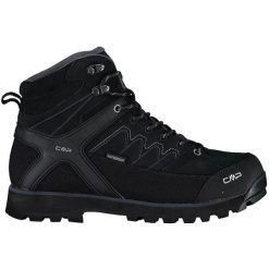 Buty CMP Moon Mid Wp trekkingowe M 31Q4797U901 czarne. Czarne trekkingi męskie . W wyprzedaży za 693.13 zł.