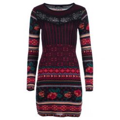 Desigual Sukienka Damska Naila S Burgund. Sukienki damskie marki Desigual. W wyprzedaży za 503.00 zł.