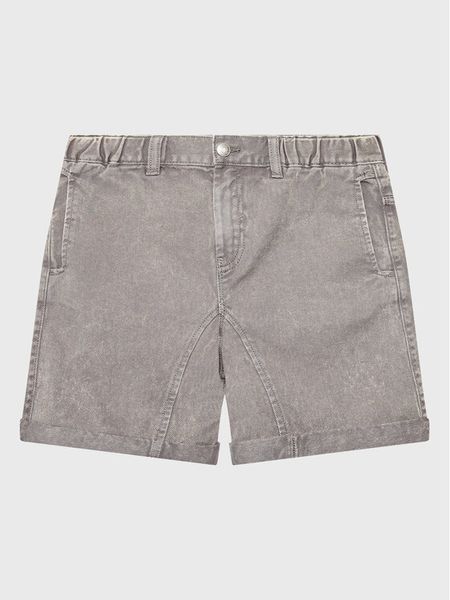 United Colors Of Benetton Szorty materiałowe 4I8BC9018 Szary Regular Fit. Szare szorty dla chłopców United Colors Of Benetton, bez wzorów, z bawełny. Za 139.99 zł.