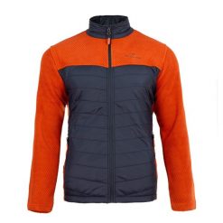Bluza hybrydowa BERGSON Muddus1. Brązowe bluzy męskie Bergson, xl, bez wzorów, bez kaptura. W wyprzedaży za 319.00 zł.