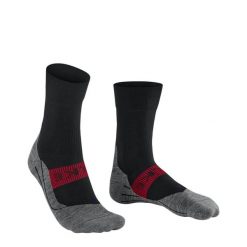Skarpetki Falke RU4 Endurance Cool. Czarne skarpety męskie Falke, bez wzorów, z elastanu. Za 128.50 zł.