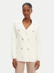 Marciano Guess Marynarka 5RGR10 5851Z Écru Regular Fit. Żakiety damskie Marciano Guess, xs, z aplikacjami, z wiskozy. Za 439.99 zł.