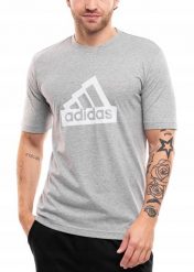 Męska koszulka adidas Modern Essentials Graphic. Koszulki sportowe męskie Adidas, m, bez wzorów, z bawełny, bez kołnierzyka, bez ramiączek. Za 105.99 zł.