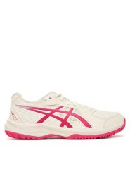 Asics Buty do tenisa Court Slide 4 1042A283 Szary. Szare obuwie sportowe damskie Asics, bez wzorów, ze skóry, tenisowe. Za 249.99 zł.