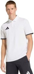 Adidas Koszulka męska adidas Entrada 26 Polo biała JZ6661 M. Białe koszulki polo męskie Adidas, m, bez wzorów, bez ramiączek. Za 82.07 zł.