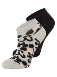 Marie Lund skarpetki do trampek w 2-paku Kobiety czarny|wielokolorowy, ONE SIZE. Czarne skarpety damskie Marie Lund, bez wzorów. Za 29.95 zł.