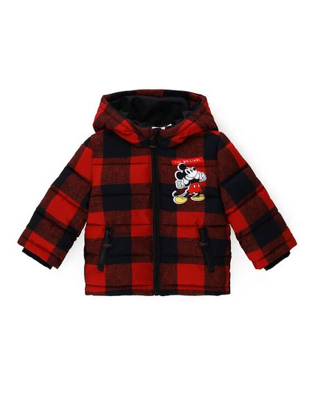 Original Marines Kurtka zimowa DISNEY DCAV2523NM Czerwony Regular Fit. Czerwone buty zimowe chłopięce Original Marines, na zimę, bez wzorów, z syntetyku, bez kaptura. Za 189.99 zł.