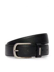 Calvin Klein Pasek Casual Pin Buckle 32Mm Fixed LV04D7072G Czarny. Czarne paski damskie Calvin Klein, bez wzorów, ze skóry, casualowe. Za 209.99 zł.