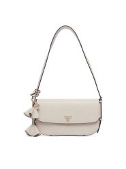 Guess Torebka Danielle HWZG22 27190 Kremowy. Białe torebki do ręki damskie Guess, z aplikacjami, ze skóry, bez dodatków. Za 544.99 zł.