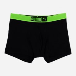 Bokserki męskie Puma BASIC PLACED LOGO ELASTIC 3-PACK 93554807. Bokserki męskie Puma, m, bez wzorów, z bawełny. Za 167.43 zł.