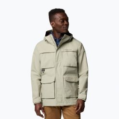 Kurtka ocieplana męska Columbia Landroamer II. Zielone kurtki męskie Columbia, m, bez wzorów, z puchu, trekkingowe. Za 529.99 zł.