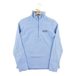 Second life - Lepszy Sweter Damski z Polarowym Kapturem - Stan dobry. Fioletowe swetry damskie Patagonia, bez wzorów, z polaru, sportowe, bez kołnierzyka, bez ramiączek. Za 148.01 zł.