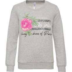 Bluza dresowa bonprix szary melanż. Szare bluzy damskie marki Sinsay, z motywem z bajki. Za 59.99 zł.