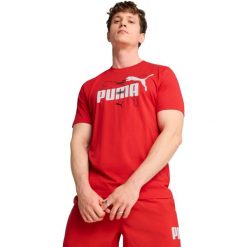 Koszulka męskie Puma Ess Logo Lab Summer Tee. Czarne koszulki sportowe męskie Puma, m, bez wzorów, z bawełny, bez kołnierzyka, bez ramiączek, na fitness i siłownię. Za 190.00 zł.