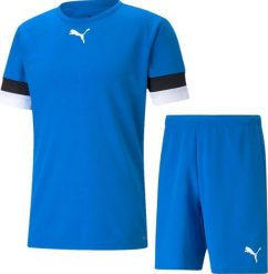 Puma Zestaw męski koszulka i spodenki Puma teamRISE. Szorty męskie Puma, m, bez wzorów, z dresówki. Za 152.00 zł.