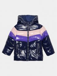 United Colors Of Benetton Kurtka zimowa 2O3AGN01P Granatowy Regular Fit. Niebieskie buty zimowe dziewczęce United Colors Of Benetton, bez wzorów, z syntetyku, bez zapięcia. Za 199.99 zł.