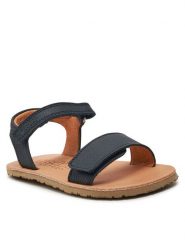 Froddo Sandały Barefoot Flexy Lia G3150264-7 M Granatowy. Niebieskie sandały dziewczęce Froddo, ze skóry, bez zapięcia. Za 179.00 zł.