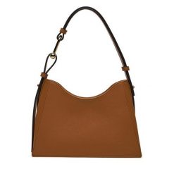 Torebka Furla. Brązowe torebki do ręki damskie Furla, bez wzorów, klasyczne, bez dodatków. Za 1,109.00 zł.