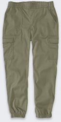 Carhartt Damskie Spodnie Carhartt Twill Jogger Dusty Olive. Zielone spodnie sportowe damskie Carhartt, bez wzorów. Za 319.71 zł.