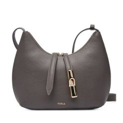 Torebka Furla. Szare torebki do ręki damskie Furla, bez wzorów, klasyczne, bez dodatków. Za 1,319.00 zł.