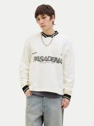 Jack & Jones Bluza Horizon 12278566 Biały Oversize. Białe bluzy męskie Jack & Jones, m, bez wzorów, z bawełny, bez kaptura. Za 79.99 zł.