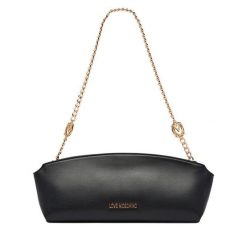 Torebka LOVE MOSCHINO. Czarne torebki do ręki damskie Love Moschino, bez wzorów, klasyczne, bez dodatków. Za 749.99 zł.