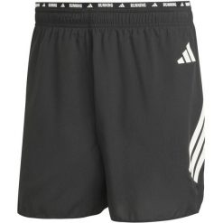Szorty adidas Adi365. Różowe krótkie spodenki sportowe męskie Adidas, l, bez wzorów, z materiału, do biegania. Za 189.45 zł.