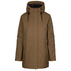 Dlx Wilma - Kobieta Dlx Jkt Dark Olive. Zielone kurtki damskie DLX, bez wzorów, z polaru, bez kaptura. Za 557.80 zł.