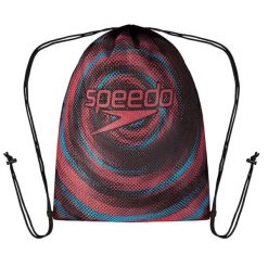 Worek Ze Sznurkiem Z Nadrukiem Siatka 35 L. Czerwone plecaki damskie Speedo, bez wzorów. Za 92.99 zł.