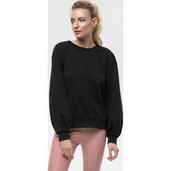 Cardio Bunny - Bluza Bell. Czarne bluzy sportowe damskie Cardio Bunny, z bawełny. W wyprzedaży za 129.90 zł.