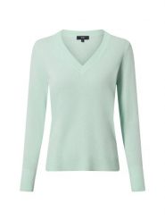 IPURI Sweter z kaszmiru Kobiety Kaszmir zielony, S. Zielone swetry damskie IPURI, s, bez wzorów, z kaszmiru, bez kołnierzyka, bez ramiączek, bez kaptura. Za 429.95 zł.