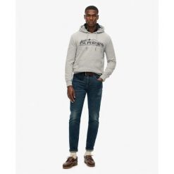 Bluza z kapturem Superdry Outdoor Scene. Szare bluzy męskie Superdry., m, bez wzorów, z kapturem. Za 345.55 zł.