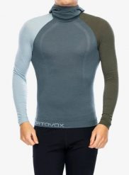 Bluza termoaktywna męska Ortovox 120 Comp Light Hoody. Zielone bluzy męskie ORTOVOX, na zimę, m, bez wzorów, z dzianiny. Za 473.00 zł.