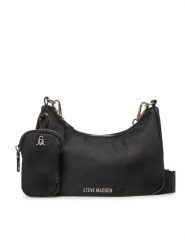 Steve Madden Torebka Bvital SM13000561-04004 Czarny. Czarne torebki do ręki damskie Steve Madden, bez wzorów, z materiału, bez dodatków. Za 229.99 zł.