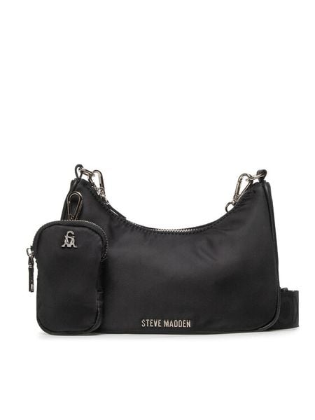 Steve Madden Torebka Bvital SM13000561-04004 Czarny. Czarne torebki do ręki damskie Steve Madden, bez wzorów, z materiału, bez dodatków. Za 229.99 zł.