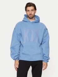 K1X Bluza Hoodie 60210137 Niebieski Regular Fit. Niebieskie bluzy męskie K1X, m, bez wzorów, z bawełny, bez kaptura. Za 219.99 zł.