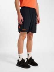 Spodenki treningowe Hummel Blaze Pro. Brązowe szorty sportowe damskie Hummel, na jesień, s, bez wzorów, z materiału, klasyczne, z standardowym stanem, na fitness i siłownię. Za 136.00 zł.