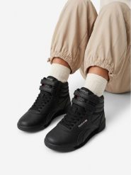 Reebok Sneakersy REEBOK-EO-F/S LO 100272642 Czarny. Czarne buty sportowe dziewczęce Reebok, bez wzorów, ze skóry, bez zapięcia. Za 229.99 zł.