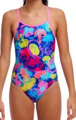Strój kąpielowy jednoczęściowy FUNKITA Sting Stung - dziewczęcy. Brązowe stroje kąpielowe dla dziewczynek FUNKITA, bez wzorów, z elastanu. Za 179.00 zł.