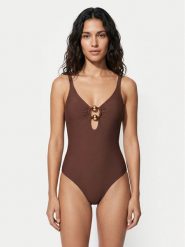 Ysabel Mora Strój kąpielowy 83471 Brązowy. Brązowe kostiumy jednoczęściowe damskie ysabel mora, xl, bez wzorów, z syntetyku. Za 339.99 zł.