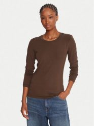 Weekend Max Mara Bluzka Multie 2525946012 Brązowy Slim Fit. Brązowe bluzki damskie Weekend Max Mara, xl, bez wzorów, z wiskozy, bez kołnierzyka, bez ramiączek. Za 339.99 zł.