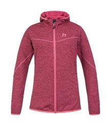 Damska bluza dresowa z kapturem Hannah Dagnys. Czerwone bluzy sportowe damskie Hannah, s, bez wzorów, z dresówki, z kapturem, na fitness i siłownię. Za 286.25 zł.