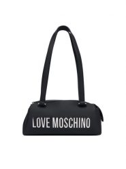 LOVE MOSCHINO Torebka Bold Love JC4184PP1PKD000B Czarny. Czarne torebki do ręki damskie Love Moschino, bez wzorów, ze skóry, bez dodatków. Za 919.99 zł.