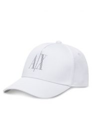 Armani Exchange Czapka z daszkiem XW000957 AF13846 U0002 Biały. Białe rękawiczki damskie Armani Exchange, bez wzorów, z bawełny. Za 219.99 zł.