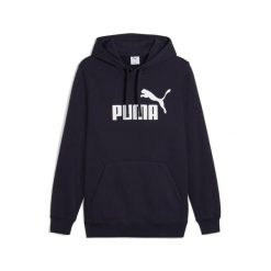 Bluza męska Puma ESS No.1 Logo Hoodie TR. Białe bluzy sportowe męskie Puma, l, bez wzorów, bez kaptura, na fitness i siłownię. Za 159.00 zł.