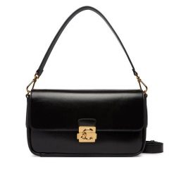 Torebka Coccinelle. Czarne torebki do ręki damskie Coccinelle, bez wzorów, klasyczne, bez dodatków. Za 1,559.00 zł.